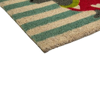  Northlight Natural Coir Rectangular Dachshund Dog Welcome Doormat 18" X 30"