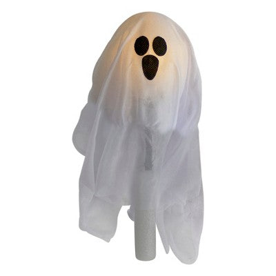  Northlight LED Lighted Ghost Halloween Outdoor Pathway Markers - 30" - Set Of 6