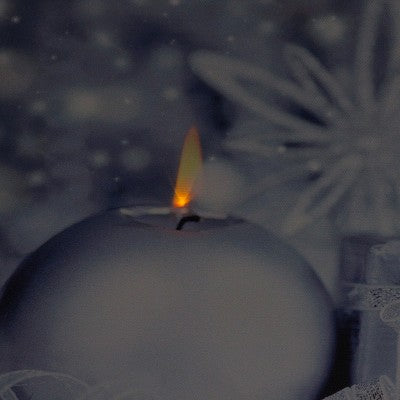  Northlight LED Lighted Candle And Gift Wintry Scene Christmas Canvas Wall Art 12" X 15.75"