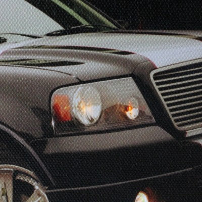  Northlight LED Lighted Ford Trucks At O'Briens Auto Service Canvas Wall Art 15.75" X 12"