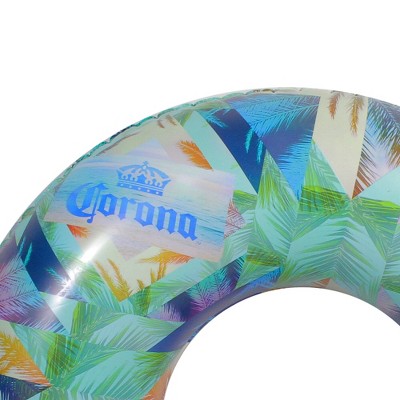  Northlight 36" Inflatable Corona Palm Trees Swimming Pool Tube Ring
