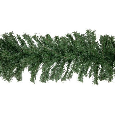  Northlight 9' X 12" Unlit Canadian Pine 2-Tone Artificial Christmas Garland
