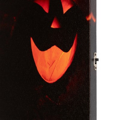  Northlight LED Lighted Silly Jack-O-Lanterns Halloween Canvas Wall Art - 15.75" X 12"