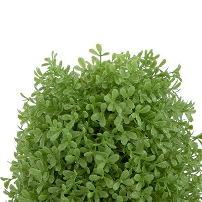  Northlight 15" Artificial Boxwood Cone Topiary Tree With Round Pot, Unlit