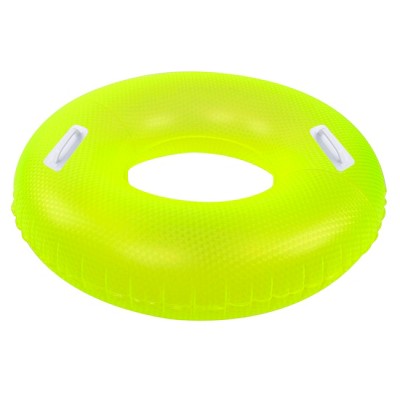  Northlight 42" Yellow Sparkle Inflatable Swimming Pool Tube Ring Float