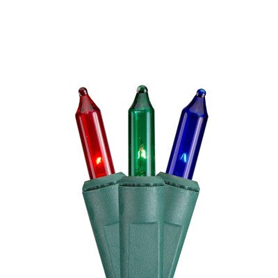  Northlight Multi-Function Mini Christmas Light Set - Multi-Color - 45' Green Wire - 150ct