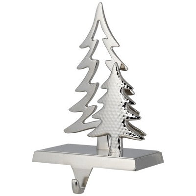  Northlight Double Pine Tree Christmas Stocking Holder - 7"