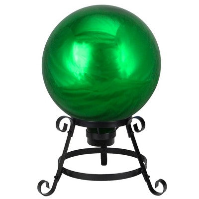  Northlight 10" Emerald Green Shiny Outdoor Garden Gazing Ball