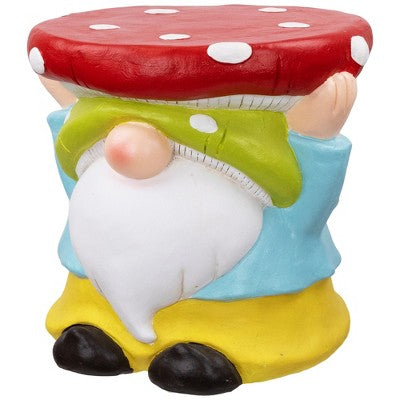  Northlight Gnome Mushroom Outdoor Garden Plant Stand - 12.25"