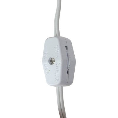  Northlight 3-Count Clear C7 Christmas Light Set, 8ft White Wire
