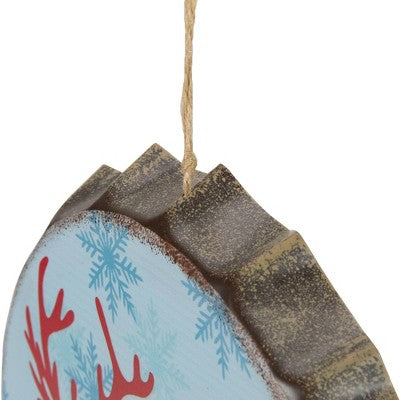  Northlight 12" Blue And Red Happy Holidays Christmas Wall Decor
