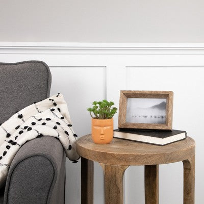  Northlight 5.5" Mini Artificial Succulent In Face Planter Pot