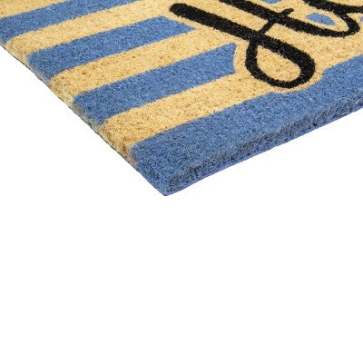  Northlight Natural Coir "Hello" Outdoor Rectangular Doormat 18" X 30"