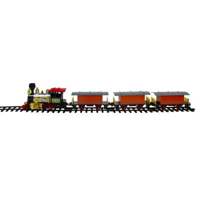  Northlight 20-Piece Battery Operated Red And Orange Animated Classic Christmas Train Set With Sound