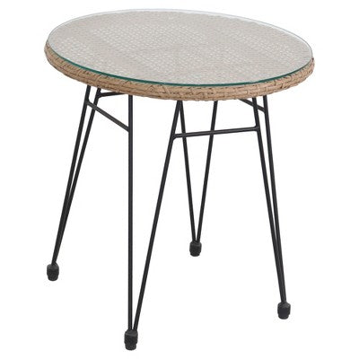  Northlight 3-Piece Coral Bay Rattan Outdoor Patio Bistro Set With Cushions