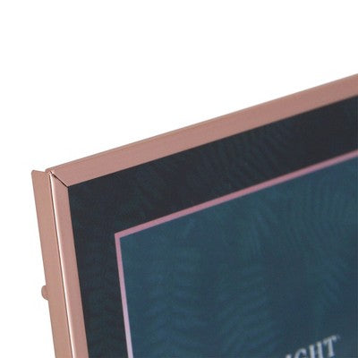  Northlight 7.25" Classical Rectangular 5" X 7" Photo Picture Frame With Easel Back - Rose Gold
