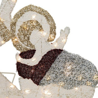  Northlight 41" LED Lighted Holy Family Nativity Scene Outdoor Christmas Decoration