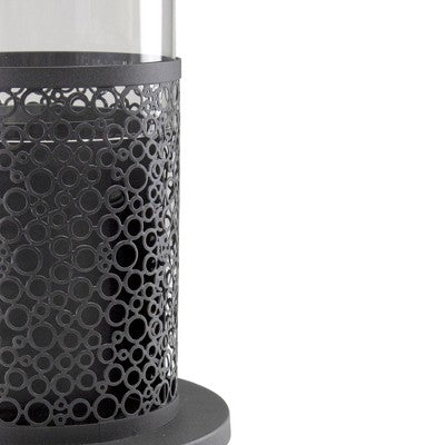  Northlight 19.75" Bio Ethanol Round Portable Tabletop Fireplace With Black Decorative Base