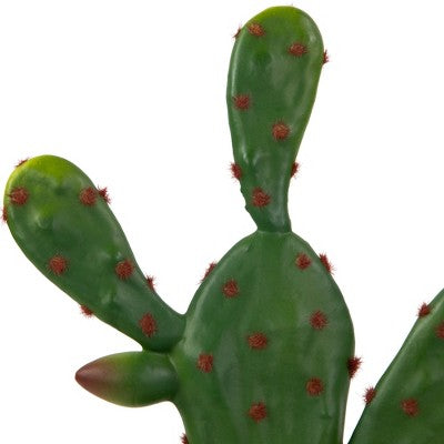  Northlight Real Touch™ Artificial Green And Red Potted Floral Cactus 9.5"