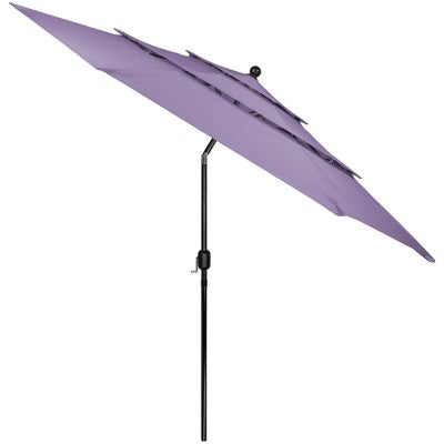  Northlight 9.75ft Outdoor Patio Market Umbrella With Hand Crank And Tilt, Purple