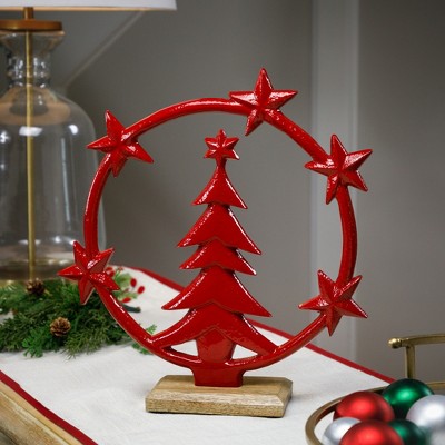  Northlight Star Bright Metal Tree Christmas Decoration - 12"