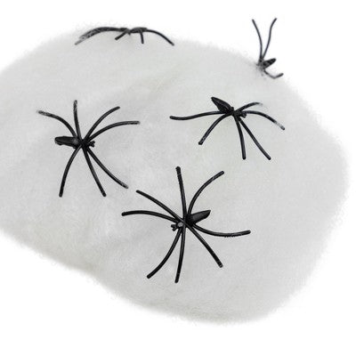  Northlight Giant Outdoor Spider Web Halloween Decoration - 9.8' - White