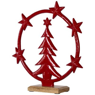  Northlight Star Bright Metal Tree Christmas Decoration - 12"