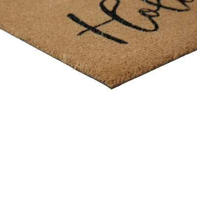  Northlight Natural Coir "Happy Holidays" Christmas Doormat 18" X 30"