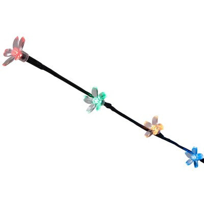  Northlight Set Of 3 Pre-Lit Cherry Blossom Artificial Tree Branches 2.5' - Multicolor LED Lights