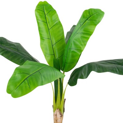  Northlight 4' Artificial Tropical Banana Tree In A Clay Pot