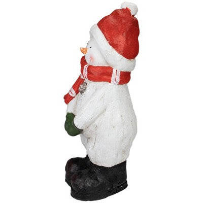  Northlight Standing Snowman Christmas Decoration - 17" - White And Red