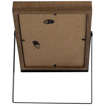  Northlight Wooden Picture Frames With Display Stand - For 5" X 7" Photo - Set Of 2