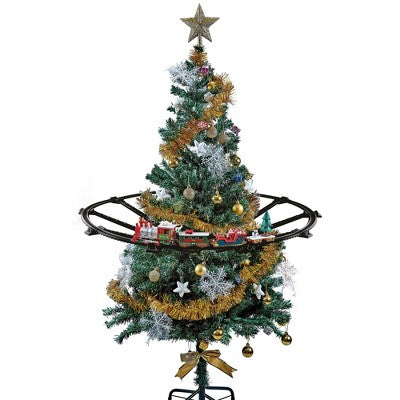  Northlight 31pc Battery Operated Lighted And Animated Christmas Tree Train Set With Sound