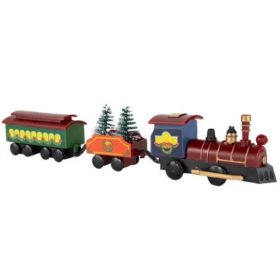  Northlight 9-Piece Red Battery Operated Animated Christmas Train Set