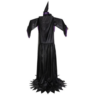  Northlight Huge Lighted And Animated Talking Witch Commercial Outdoor Halloween Decoration - 15'