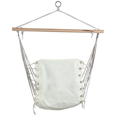  Northlight Hammock Chair With Wooden Bar - 37.25" X 33" - Cream