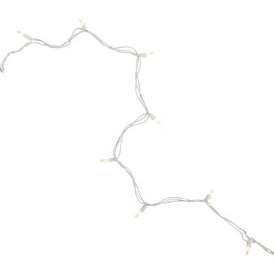  Northlight Mini Christmas Light Set - Clear - 20.25' White Wire - 100ct