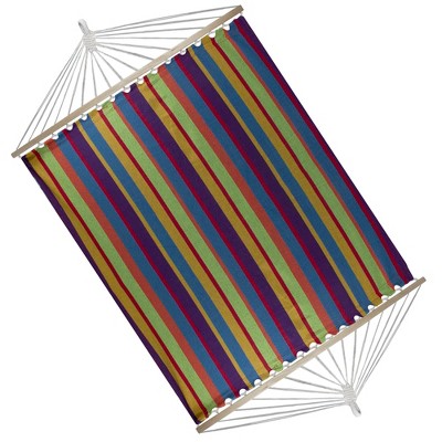  Northlight Cotton Striped Two Person Double Hammock - 76" X 59"