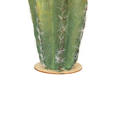  Northlight 8.5" Flowering Cactus Artificial Plant Table Top Decoration - Green/Yellow