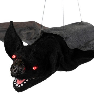  Northlight LED Lighted Animated Halloween Bat With Wings - 48"