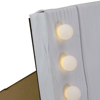  Northlight LED Lighted "My Heart Lives In Heaven" Canvas With Photo Clip 10.25"