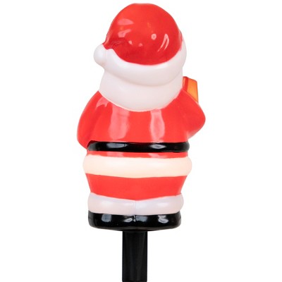  Northlight Lighted Santa Claus Christmas Pathway Markers - 16" - Set Of 4