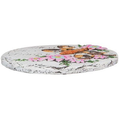  Northlight 10" Bless This Garden Outdoor Floral Garden Stone