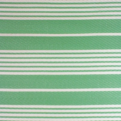  Northlight 4' X 6' Green And White Striped Rectangular Outdoor Area Rug