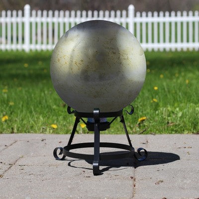  Northlight 10" Mercury Glass Metallic Mirrored Outdoor Garden Gazing Ball