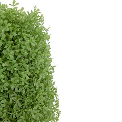  Northlight 15" Artificial Boxwood Cone Topiary Tree With Round Pot, Unlit
