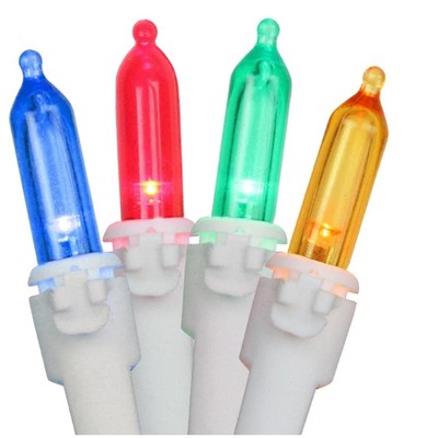  Northlight 100ct Mini LED String Lights Multi-Color - 33' White Wire