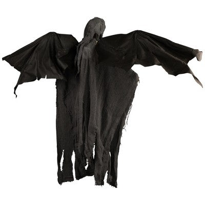  Northlight LED Lighted And Animated Winged Grim Reaper Halloween Decoration - 50"
