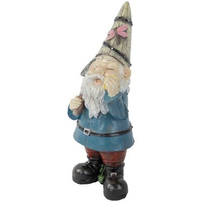  Northlight 15.25" Gnome With Shovel Outdoor Garden Statue