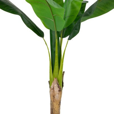  Northlight 4' Artificial Tropical Banana Tree In A Clay Pot